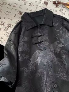 XIBAIYI | Áo Sơ Mi Kiểu Trung Quốc Dành Cho Người Béo