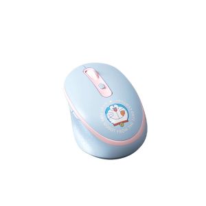 Invisible Bluetooth Wireless Keyboard Mouse Set Doraemon Office Accessories Silent High Aesthetic Value for Women Laptop