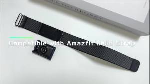 Sport Armbands for Amazfit Helio Strap Adjustable Breathable Nylon Bracelet for Fitness Tracker Replacement Correa Bicep Straps