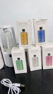 17 MILE Digital Display Rechargeable Fragrance Machine Automatic Aroma Diffuser Humidifiers Essential Oil (Local Shop)