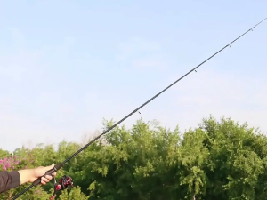 Fishing Rod and Reel Telescopic Fishing Rod Metal Spinning Reel ML2.1M Lightweight Fishing Rod Reel
