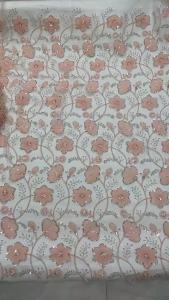 AT2815 Nigerian Groom Lace Fabric With Sequin 2026 Hig-End Luxury Embeoidery French Beads Mesh Fabric For Wedding Dress Party