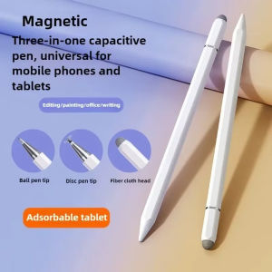New 3 in 1 Magnetic Stylus Pen Drawing Capacitive Pencil Touch Pen Applicable to iOS Android Drawing for IPad Tablet Smart Phone