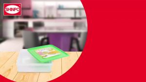 ( BISA COD ) PROMO Shinpo Murano SIP 307 S / SIP 307 L / Kotak Kue Plastik Polos / Kotak Makan / Food Storage / Tempat Kue - 3.5L / 6.5L
