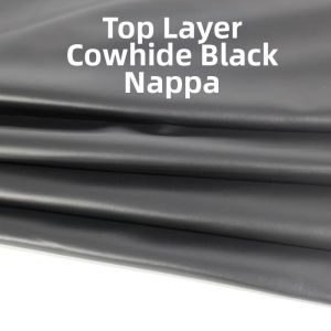 XIANXINGREN | Genuine Top Layer Nappa Black Flat Leather Full Piece