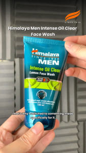 Himalaya Face Wash Men Intense Oil Clear Lemon 100ml