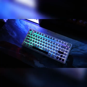 Bàn Phím Cơ Gaming AULA F75 Max - Bàn Phím Bluetooth Có Màn Hình Hiển Thị Và Núm Xoay Đa Năng