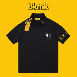 bkmk | Stylish and Minimalist Fresh Polo Shirt Mens Summer Loose Short Sleeve T-shirt