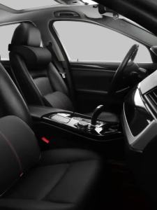 1 PC Car Headrest Pillow Memory Foam Leather Auto Neck Support Cushion Ergonomic Head Rest for Vehicle Car Interior Accessories