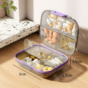 MMZECE | Portable Food-Grade Medicine Storage Box For Pills And Supplements