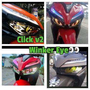 Honda click v2 Winker eye/3m adhesive