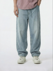 Jack Jones | Cool Feeling Loose Fit Drawstring Cotton Mens Jeans