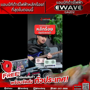 E-Wave GA202 แอมป์กีต้าร์ไฟฟ้า E-Wave Guitar Amplifier - เต่าแดง