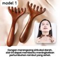Alat pijat kaki kayu model ketukan terapi pijat refleksi untuk kesehatan peredaran darah. Model 1.. 