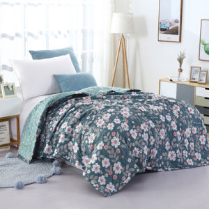 Thickened Spring Autumn Summer Cool Cotton Washable Single Double Bedding for Students Non-Pure Cotton Air Conditioner Quilt