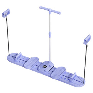 Fitness Ski Machine Foldable Ski Trainer Multi-Function Simulated Ski Trainer Non Slip for Women Postpartum Recovery