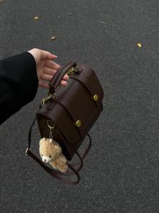 Korean Japanese Uniform Bag Double Shoulder Bag Womens Large Capacity Commuter Backpack Elegant Versatile Handbag