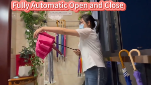 Automatic Auto Open Close Anti UV Foldable Windproof Compact Umbrella Quick Operation Sturdy Automatic Umbrella