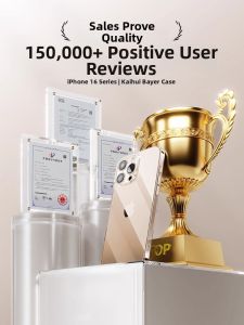 KAIHUI | Transparent Drop Protection Full Coverage Phone Case