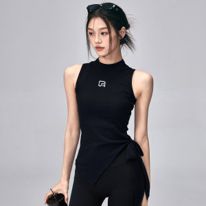 FITNESSGIRL | Sport Yoga Vest Black Sleeveless