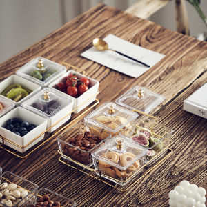 Glass Ceramic Multipurpose Dish for Snacks Condiments and Desserts