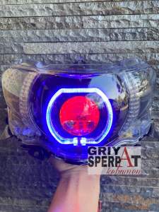 LAMPU DEPAN YAMAHA MIO GT BILED LED CUSTOM