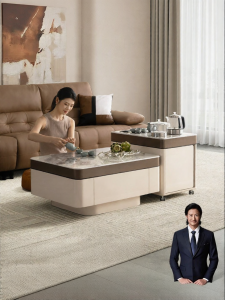 Integrated Water Heater Portable Tea Table