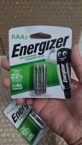 Vỉ 2 viên pin sạc AAA Energizer Recharge Power Plus 700mAh 1.2V - Made in Japan