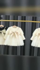 Gaun Dres Impor Anak Perempuan Usia 0-4 Tahun