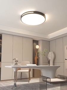 【buy 1 take gift】LED Ceiling Light 3 color with remote Living room bedroom light modern ceiling lamp home lighting With switch 80W LS