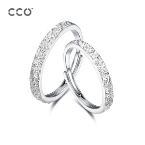 cco | Adjustable Opening Couples Silver Rings