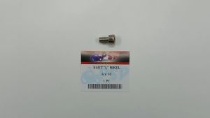 Baut L Nikel 6x10 (Harga 1 PC) - Pitch Bolt Baud 10 Kunci L 5 Drat 6 mm x Panjang 10 mm Ulir Kanan