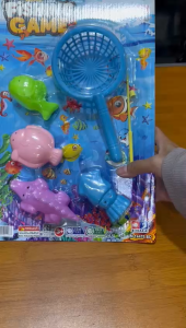 TERUS JAYA TOYS Mainan Anak Pancing Ikan - Fishing Game Set - isi 6pcs
