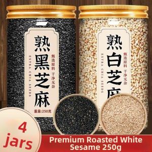 Washed Ready-to-eat Black and White Sesame Seeds