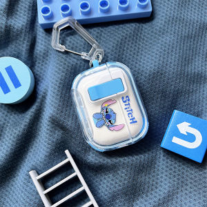 Stickey Silicone Protective Case for Apple AirPods pro 2/3 Noise Reduction Soft Shell with Lock Buckle Cartoon Pattern