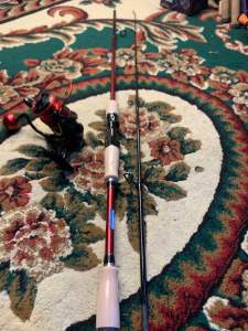 Joran zorro dwar 1.8M satu set reel dan joran zorro carera set