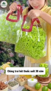 Kẹo lê an phế chanh muối 100g kẹo lê chanh an phế thanh nhiệt giảm ho hơi thở thơm mát