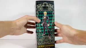 เคล็ดลับ Action Figure Medicos Entertainment JoJos Bizarre Adventure Part V Golden Wind โจโจ้ ล่าข้ามศตวรรษ 5 สายลมทองคำ Giorno Giovanna โจรูโน่ โจบาน่า Ver BLACK Super Action Statue Chozo Series แท้ แอ็คชั่น ฟิกเกอร์ โมเดล ฟิกม่า