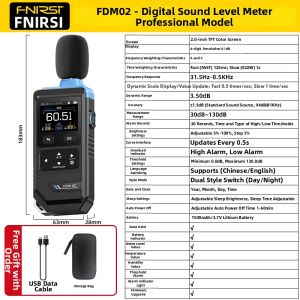 FNIRSI | High Precision Handheld Professional Sound Level Meter