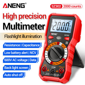 ANENG | ANENG Smart Multimeter Intelligent Digital NCV Non-contact Induction AC DC Voltage Current Electrician Tools SZ302