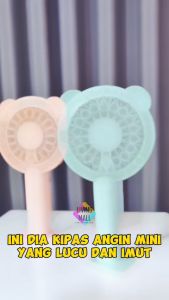 Mini Fan Rechargeable / Kipas Angin Mini Portable Holder HP