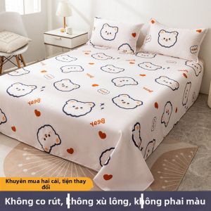 KAMONI | Bộ Drap Giường Đơn Trẻ Em Cotton Sạch Mới Cho Tất Cả Các Mùa Hè