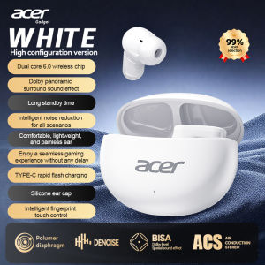 Acer | Tai Nghe Bluetooth Không Dây Acer Ohr627 Giảm Tiếng Ồn Trong Tai Âm Thanh Hifi Có Hộp Sạc Type-C Mini Di Động Dành Cho Thể Thao Chạy Bộ Đi Xe Đạp Tương Thích Với Điện Thoại Di Động Và Máy Tính Bảng