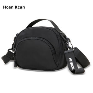 HcanKcan Casual Mens Shoulder Bag Fashion Womens Crossbody Pack Women Handbags Simple Chest Bag Mini Purse Portable Wallet