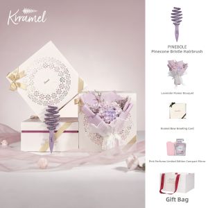 KRRAMEL | Boutique Luxury Hair Comb Gift Box Purple