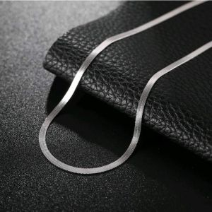 Xp112 || Kalung Belut Pipih Titanium Stainless Steel Lapis Emas Glowing Anti Karat Awet Selamanya
