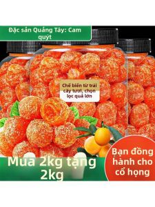 Quả Ngâm Cam Thảo Vỏ Quýt Giúp Hỗ Trợ Chữa Ho