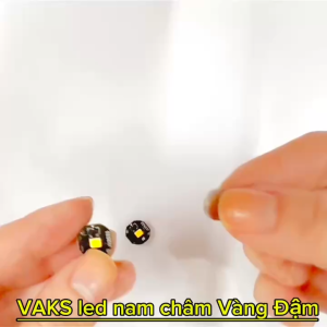 1cái Chip LED nam châm 10mm Vàng Đậm nhấp nháy sử dụng cho tượng nhỏ mô hình đồ thủ công đồ chơi đồ trang trí..v.v