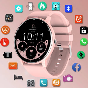 For Xiaomi Fashion Ladies Smart Watch Full Touch Screen HD Screen Health Monitoring Heart Rate Waterproof Bluetooth Call Watch