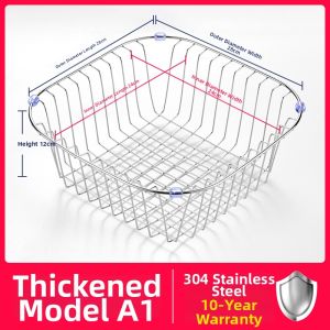 Luxurious Stainless Steel Kitchen Dish Rack
